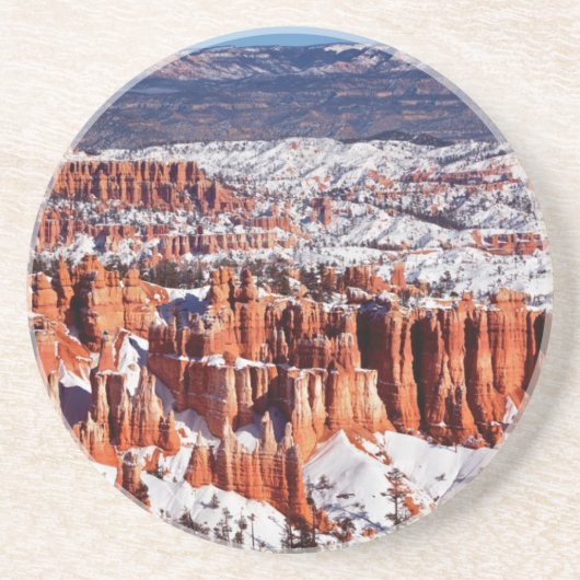 Bryce Schlucht-Nationalpark Sandstein Untersetzer (Vorne)