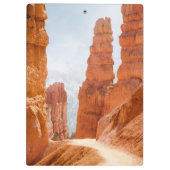 Bryce Schlucht-Nationalpark-Spur Klemmbrett (Rückseite)