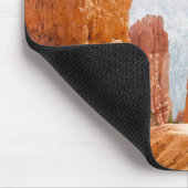 Bryce Schlucht-Nationalpark-Spur Mousepad (Ecke)