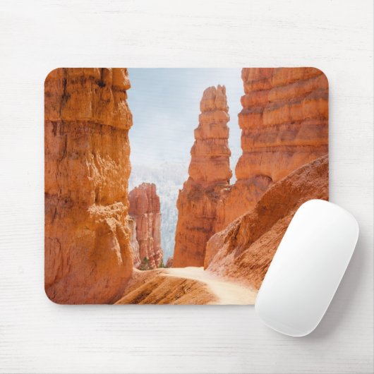 Bryce Schlucht-Nationalpark-Spur Mousepad (Mit Mouse)