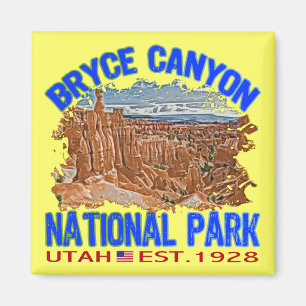 Bryce Schlucht-Nationalpark, Utah Magnet