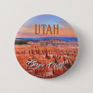 Bryce Schlucht Utah rund Button