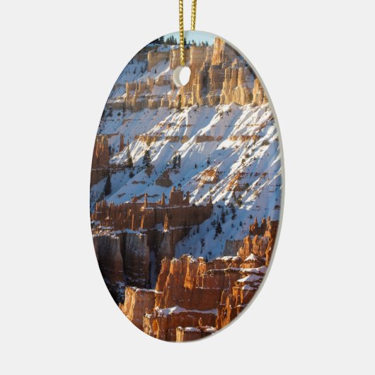 Bryce Schlucht-Winter Keramikornament (Links)