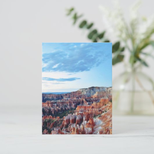 Bryce Sunrise Postkarte (Stehend Vorderseite)