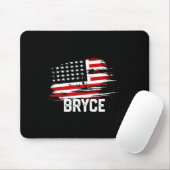 Bryce Usa Flag Personalisiert 4. Juli Bryce Mousepad (Mit Mouse)