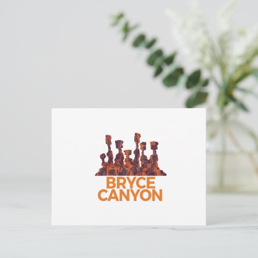 BRYCE-WONDERS POSTKARTE (Stehend Vorderseite)
