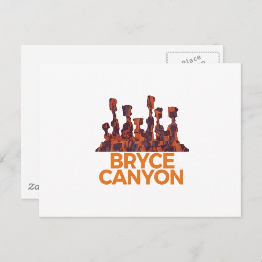 BRYCE-WONDERS POSTKARTE (Vorne/Hinten)