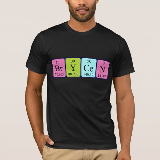 Brycen Periodenname Shirt (Vorderseite)