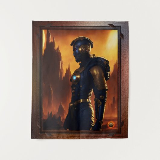 Brygdon of the Fifth Imperium von Xzendor7 Wandteppich (Vorderseite)