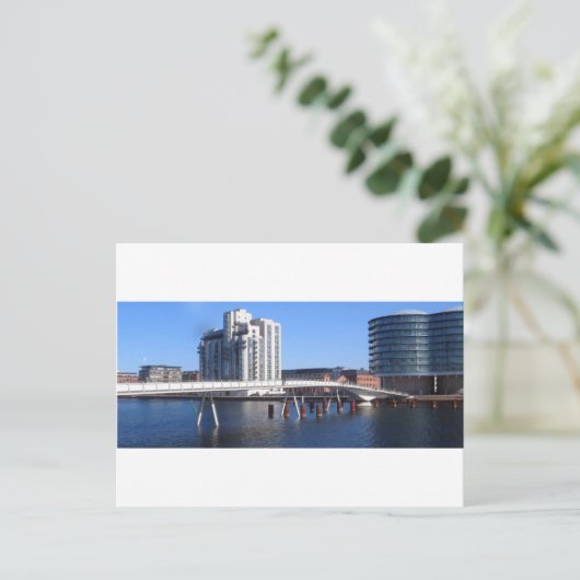 Bryggebroen Postkarte (Stehend Vorderseite)