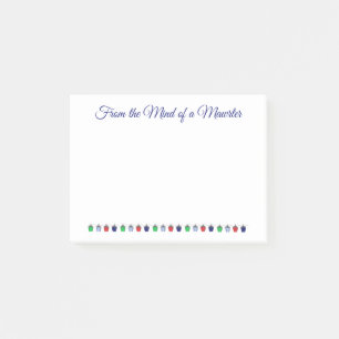 Bryn Mawr farbige Laternen Post-it Klebezettel