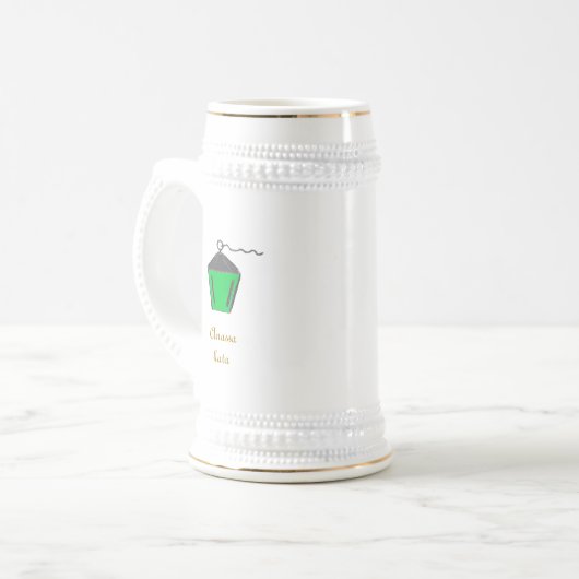 Bryn Mawr Lantern Green Anassa Kata Bierglas (Vorderseite Links)