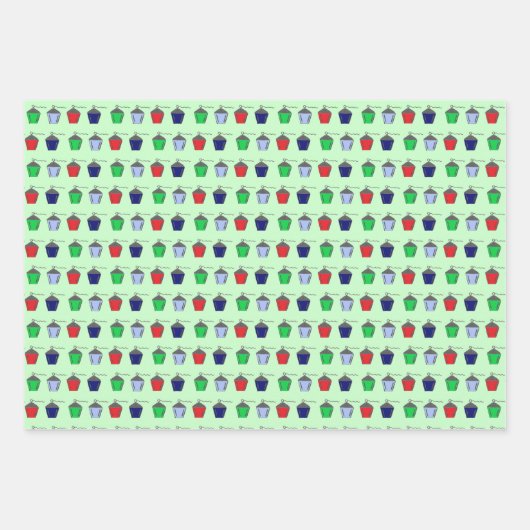 Bryn Mawr Lanterns Geschenkpapier Set (Vorderseite)