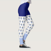 Bryn Mawr Light Blue Lantern Leggings (Rechts)
