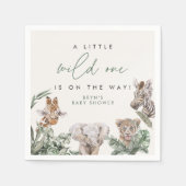 BRYN Niedlich Jungle Safari Baby Animal Baby Dusch Serviette (Vorderseite)