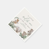 BRYN Niedlich Jungle Safari Baby Animal Baby Dusch Serviette (Ecke)