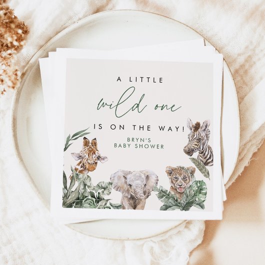 BRYN Niedlich Jungle Safari Baby Animal Baby Dusch Serviette