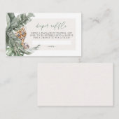 BRYN Niedliche Jungle Safari Windschutzscheibe Platzkarte (Vorne/Hinten)