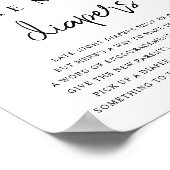 BRYNDLE Animal Cow Print Late Night Diapers Game Poster (Ecke)