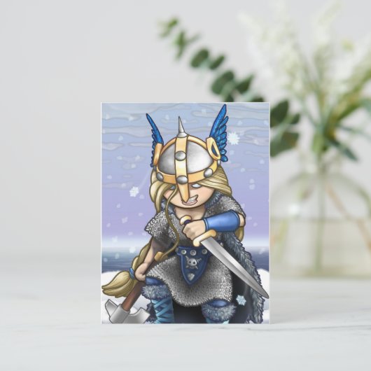 Brynhild Postcard Postkarte (Stehend Vorderseite)