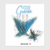 Brynna's Grace Butterfly Aufkleber (Blatt)