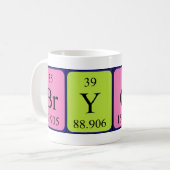 Bryon Periodenname Tasse (Vorderseite Links)