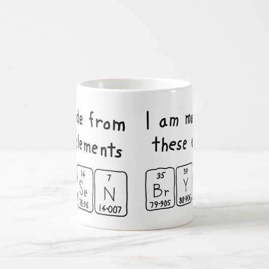 Brysen Periodenname Tasse (Mittel)