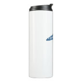 Bryson City North Carolina Wood Grain Thermosbecher (Nach links gedreht)