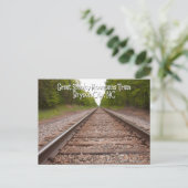 Bryson City Railway North Carolina Postkarte (Stehend Vorderseite)