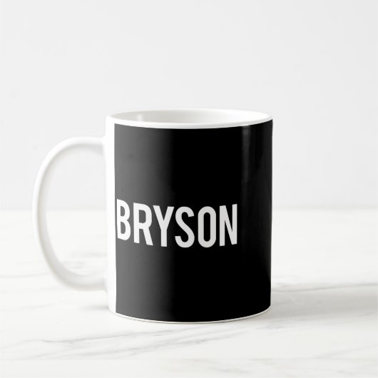 Bryson - Cool New Funny Name Fan Gift Tee  Kaffeetasse (Links)