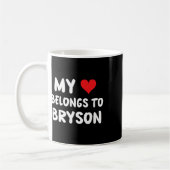 Bryson - My Heart Belongs To Bryson - Love Kaffeetasse (Links)