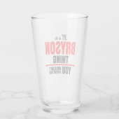 Bryson, was man nicht verstehen würde glas (Rückseite)