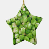 Bryssel kål keramikornament (Links)