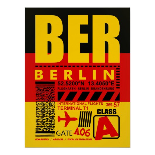 BRZ Berlin Poster (Vorderseite)