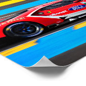 BRZ Nr. 67 24 Stunden von Le Mans 2019 Poster (Ecke)