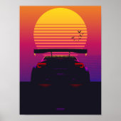 BRZ Synthwave Poster (Vorne)