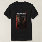 BRZRKR Sticker T-Shirt (Design vorne)