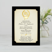 BS - Bachelor of Science Degree Uni-Abschluss Folieneinladung (Stehend vorne)