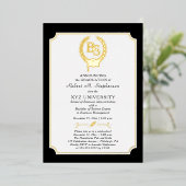 BS - Bachelor of Science Degree Uni-Abschluss Folieneinladung (Stehend vorne)