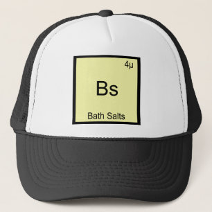 Bs - Badesalze Lustiges Element Meme Chemie T-Shir Truckerkappe