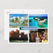 BS Bahamas - Postkarte (Vorne/Hinten)