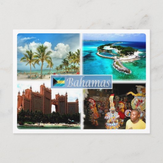 BS Bahamas - Postkarte (Vorderseite)