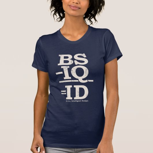 BS - IQ = IDENTIFIKATION T-Shirt (Vorderseite)