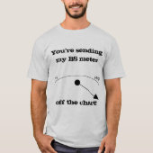 BS Meter Light Color Novelty Shirt (Vorderseite)