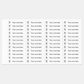 BSA 176 Wäscheschilder Etiketten (Blatt)