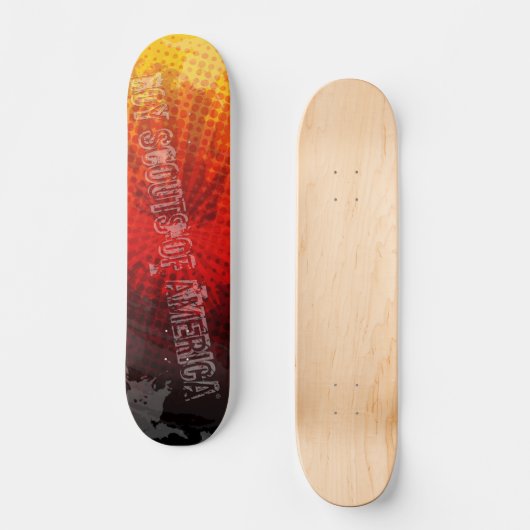 BSA Skateboard (Vorderseite)