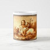 Bsby Boy mit Little Lamb Tasse (Vorderseite)