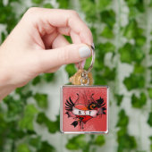 BSF Best Sister Friend Forever Grunge Herz Schlüsselanhänger (Hand)