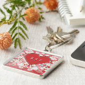 BSF Best Sister Friend Forever Grunge Herz Schlüsselanhänger (Seite)