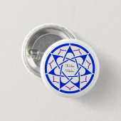 BSFG Küchen-Hexe Button (Vorne & Hinten)